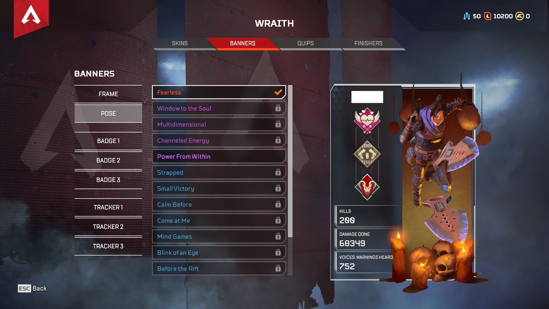 Pc Wraith Heirloom Set Kunai Lvl 80 With Legendaries Sell Trade Game Items Osrs Gold Elo